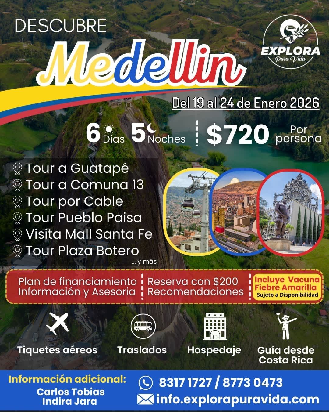 Imagen de excursión a Colombia